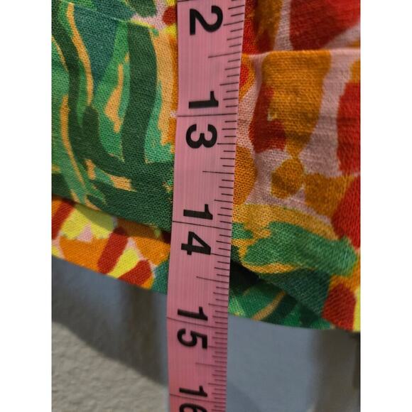 FARM Rio Women's Pineapple Print Shorts XS Multicolor Summer Casual - Picture 4 of 8